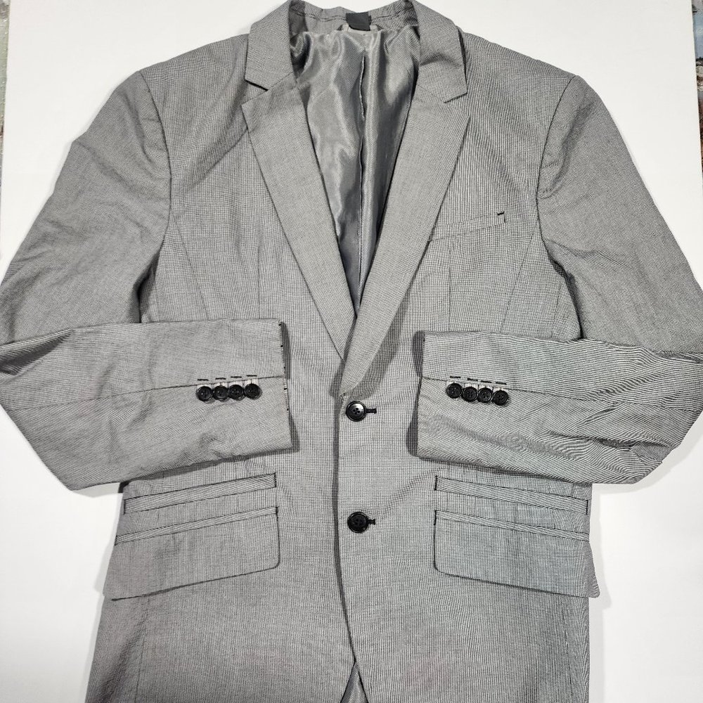 Armani Exchange Grey Suit Jacket